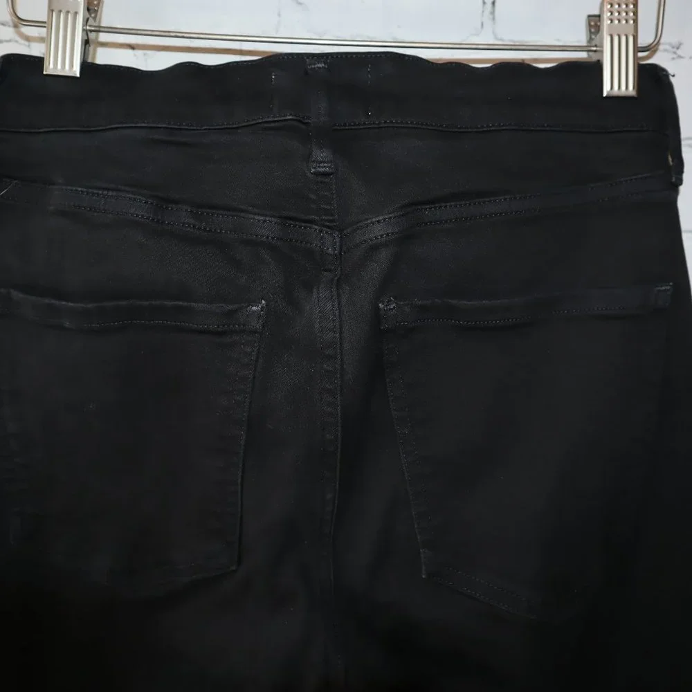 AGOLDE Filter Free Black High Rise Skinny Jeans Women's Size 25 - Picture 6 of 9